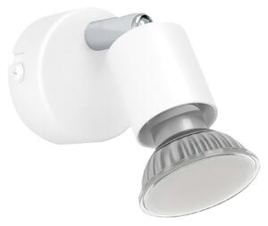 Eglo Stenski reflektor Stecci-E (15 W, Bela, GU10, Ø x V: 6 x 7,5 cm)