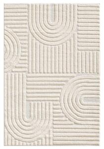 Novel Preproga Z Visokim Florom Art, Krem, 80x150cm
