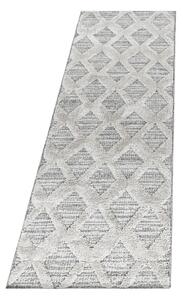 Svetlo siv tekač 80x250 cm Pisa – Ayyildiz Carpets