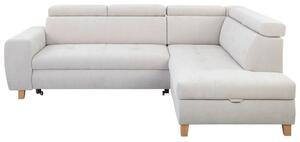 Modern Living Kotna Sedežna Garnitura Lugo, Svetlo Siva