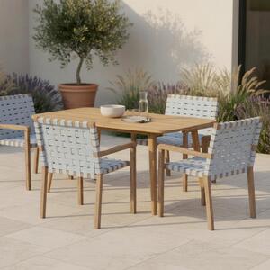 Bessagi Garden Set Vrtnih Stolov Lauria, 2 Kos, Krem