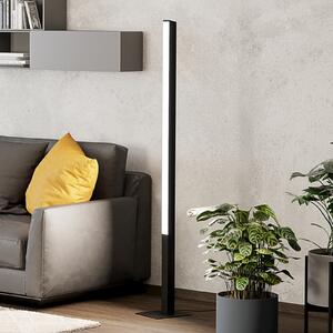 EGLO connect Simolaris-Z LED talna svetilka, zatemnjen, Črna, Dnevna soba / jedilnica, Kovina, Sodobni