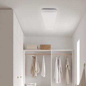 MEGAMAN LED-stropna svetilka Bruno, 117 cm, 56 W, IP44, bela, Bela, Kopalnica, Plastika, Sodobni