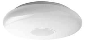 MEGAMAN LED-stropna svetilka Matter Muse, bela, RGBW, IP54, pametna, zatemnjen, Bela, Dnevna soba / jedilnica, Plastika, Sodobni