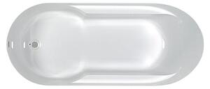 Camargue Brasilia Kopalna kad (170 x 75 cm, Sanitarni akril, Bele barve)