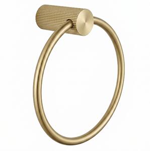 Kopalniški obešalnik Ring 64106 SOLO Brush Gold