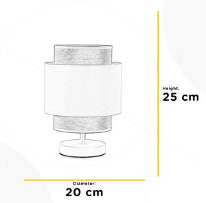 ONLI - Namizna svetilka LICIA 1xE27/6W/230V