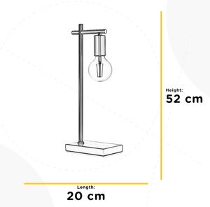 ONLI - Namizna svetilka CROSS 1xE27/6W/230V 52 cm