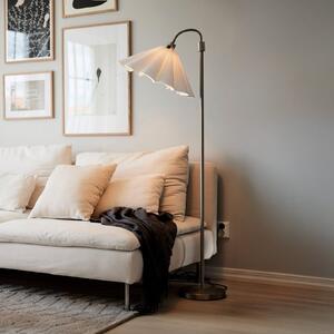 PR Home Stojna svetilka Amy, srebrno-bela, z enim žarilnim telesom, višina 150 cm, E27, Kovinska, Dnevna soba / jedilnica, Kovina, Skandinavski
