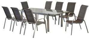 Gardenson Vrtni Set Amalfi, 9-Delni, Aluminij