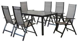 Gardenson Vrtni Set Carrara, 7-Delni, Aluminij