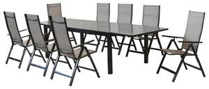Gardenson Vrtni Set Carrara, 9-Delni, Aluminij