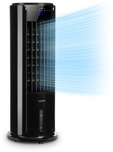 Klarstein Skyscraper Horizon, hladilec zraka, ventilator, 60 W, 486 m³/h, 3,5 l posoda za vodo, črna barva