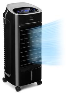 OneConcept Coolster, hladilec zraka, ventilator, ionizator, 60 W, 320 m³/h , 4 l posoda, črna barva