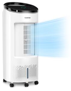 Klarstein IceWind Plus, hladilnik zraka 4 v 1, ventilator, vlažilec zraka, čistilec zraka, 330 m³ / h, 65 W, 7 litrov, 4 hitrosti, nihanje, ionizator, časovnik, daljinski upravljalnik, mobilen