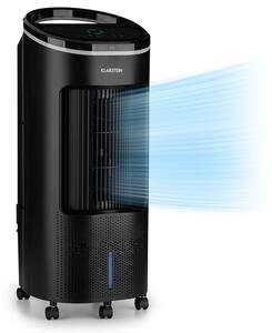 Klarstein IceWind Plus, hladilnik zraka 4 v 1, ventilator, vlažilec zraka, čistilec zraka, 330 m³ / h, 65 W, 7 litrov, 4 hitrosti, nihanje, ionizator, časovnik, daljinski upravljalnik, mobilen