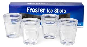 Hladilni kozarčki za žganje Ice Shots 4 kosi - Froster - Dekliščina - Za 18 let - Poletni hiti