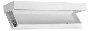 Floatshelf™ Stenska Polica S Skritim Predalom (53 X 17,5 X 5 Cm), Bela