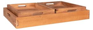 House Nordic Komplet pladnjev House Nordic Faro 3-pack