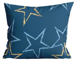 Prevleka za vzglavnik iz mikroflanele STARMISS 40x50 cm, temno modra