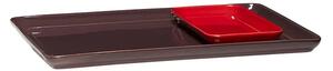 Hübsch Komplet pladnjev Hübsch Amare 20 x 10 / 35 x 26 cm 2-pack