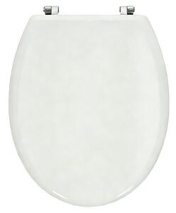 Poseidon WC deska Argos (MDF, Bela, Brez samodejnega spuščanja)
