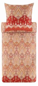 POSTELJNINA ISOLABELLA 140/200 cm saten rdeča