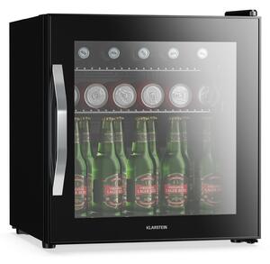 Klarstein Beersafe hladilnik za pijačo z zrcalnimi steklenimi vrati | 44 x 48 cm | Notranja LED osvetlitev