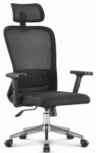 Ergonomski vrtljivi pisarniški stol HC- 1022 BLACK MESH