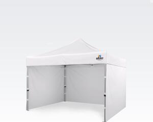 Vrtni paviljon 3x3m - plus 3 stene - Bela