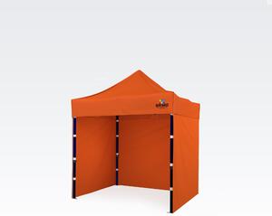 Paviljon vrtni 2x2m - plus 3 stene - Oranžna