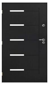 Jeklena zaščitna vrata Kankan (Smer odpiranja: Levo, Antracitna, Do x Š x V: 5,5 cm x 800 mm x 2.000 mm)