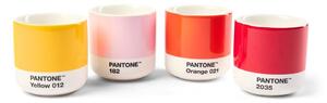 Porcelanaste skodelice v kompletu za espresso 4 ks 100 ml Macchiato – Pantone