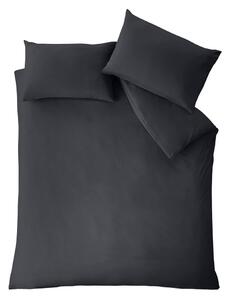Črna enojna posteljnina 135x200 cm So Soft Non Iron – Catherine Lansfield