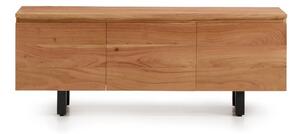 TV omarica iz masivne akacije v naravni barvi 150x58x40 cm Uxue – Kave Home