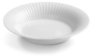 Bel porcelanast krožnik za juho Kähler Design Hammershoi, ⌀ 21 cm