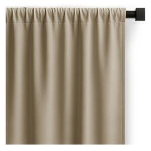 Bež zavesa za delno zatemnitev 140x250 cm Carli – Restilo