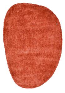 PREPROGA Z VISOKIM FLOROM Cozy 135/200 cm taftano opečnato rjava