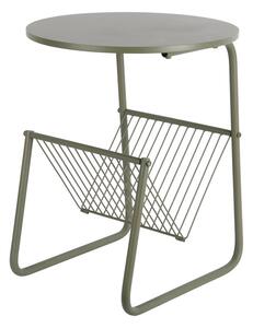 Kovinska okrogla stranska mizica ø 40 cm Riqueza Revista – Leitmotiv