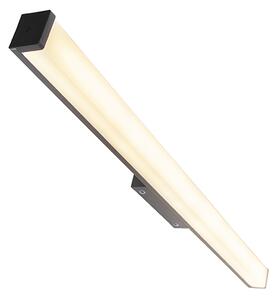 Sodobna stenska svetilka za kopalnico črna 92 cm IP44 - Cascada