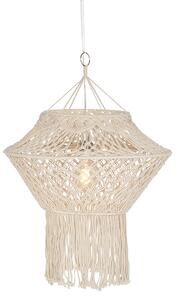 Rustikalna viseča svetilka Makrame 90 cm - String