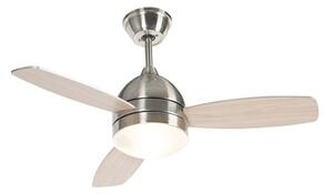 Ventilator za strop jeklo 96cm z daljinskim upravljalnikom - Rotar
