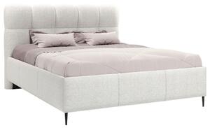OBLAZINJENA POSTELJA 200 cm x 200 cm , tekstil naravne barve