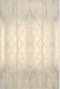 Kremno bela volnena preproga 133x180 cm Colette – Agnella