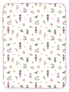 ODEJA Wild Flowers Leopard Wellsoft-Flauschdecke 150/200 cm večbarvno