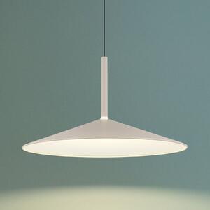 Globo LED-visoka svetilka Lampone, peščene barve, premer 47 cm, kovina, Soft-Lift, Bež, Dnevna soba / jedilnica, Kovina, Sodobni