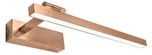 Kopalniška stenska LED svetilka SWE037-1W 40cm BRUSH COPPER