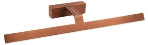 Kopalniška stenska LED svetilka SWE015-1W 73cm BRUSH COPPER