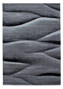 TKANA PREPROGA Lucca 140/200 cm tkano črna