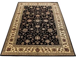 TKANA PREPROGA Marrakesh 300/400 cm tkano črna